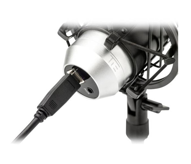 TIE Condenser Mic USB srebrny - 486949 - zdjęcie 3